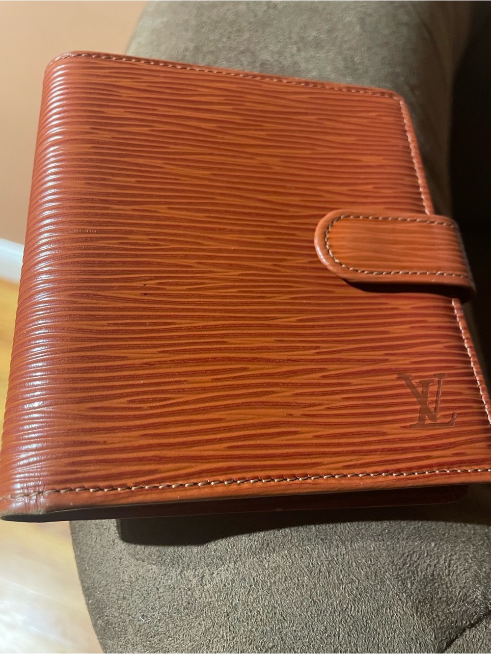Louis Vuitton Epi Leather - Cognac Orange… unisex
